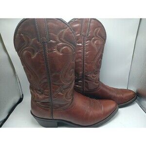 Vintage Men’s Laredo Cowboy Brown Western Boots Size 10EE  90's